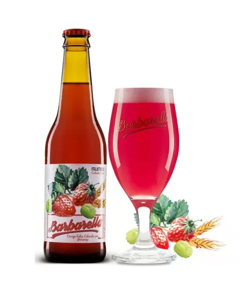 BARBARELLA FRUITBIER MORANGO 355 ML