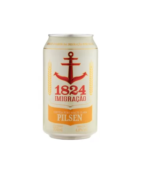 IMIGRACAO PILSEN LATA 350 ML