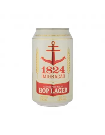 IMIGRACAO HOP LAGER LATA 350 ML