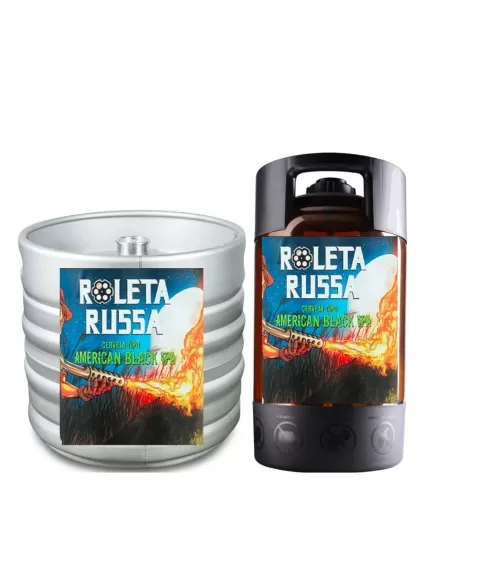 ROLETA RUSSA BLACK IPA BARRIL 30L