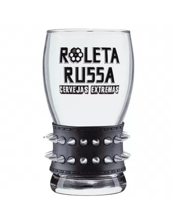 COPO ROLETA RUSSA 320ML PULSEIRA PRETA