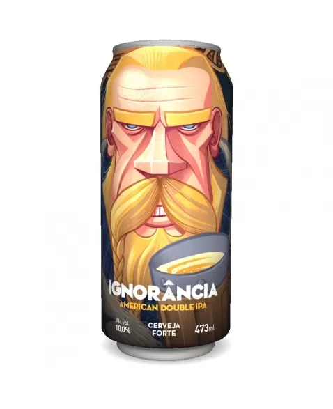 KRUG LATA IGNORÂNCIA - DOUBLE IPA 473ML