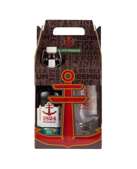 KIT IMIGRACAO PREMIUM - 1GF 500ML + 1 COPO