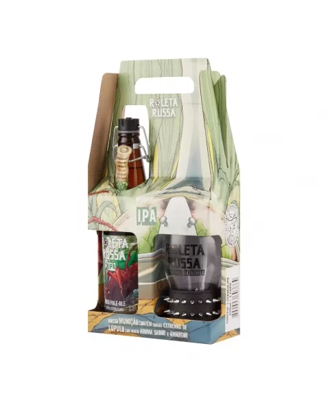 KIT ROLETA IPA - 1GF 500ML + 1 COPO