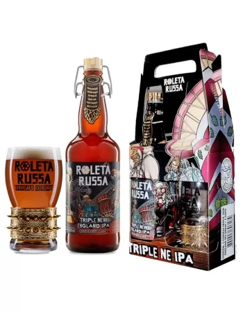 KIT ROLETA RUSSA TRIPLE NE - 1GF 500ML + 1 COPO
