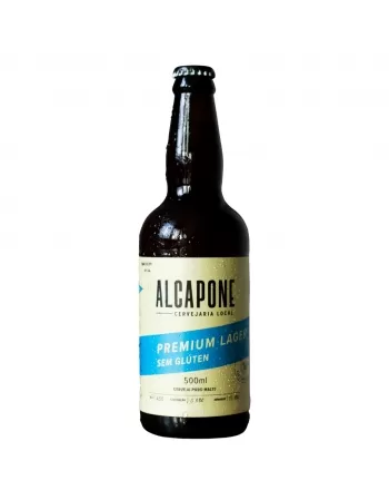 CERVEJA ALCAPONE PREMIUM LAGER SEM GLUTEN GRF 500ML
