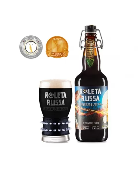 ROLETA RUSSA BLACK IPA 500ML