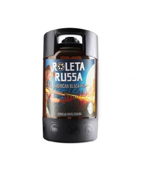 CHOPP ROLETA RUSSA BLACK IPA BARRIL 30L PET