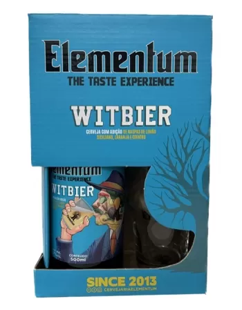 KIT ELEMENTUM WITIBIER - 1GF 500ML + 1 PINT 285ML